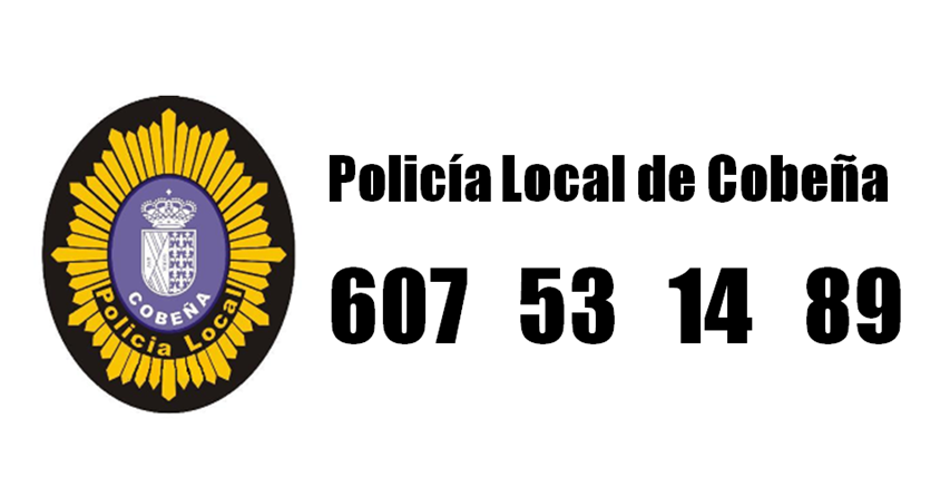 Intervención de la Policía Local de Cobeña en la detención de un presunto atracador.