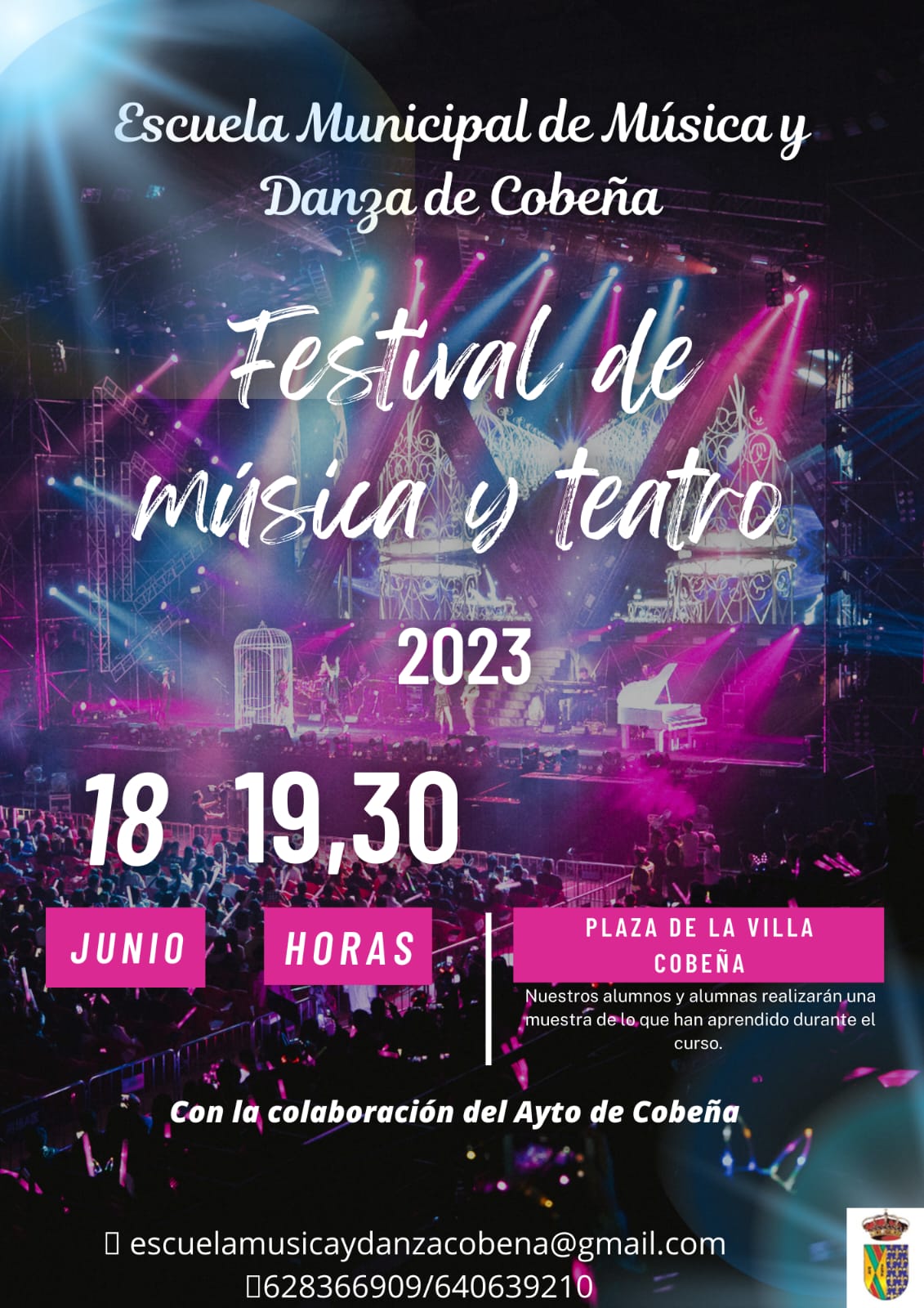 Festival de Música y Teatro de la Escuela Municipal de Música y Danza | Junio 2023