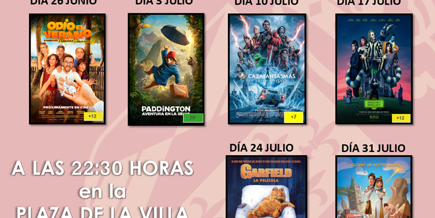 Cine de Verano 2026