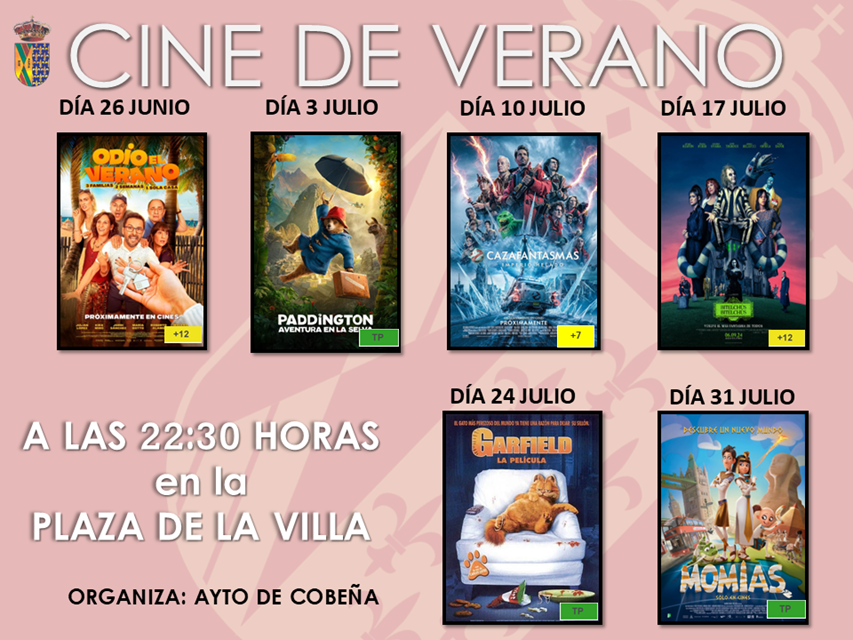 Cine de Verano 2026