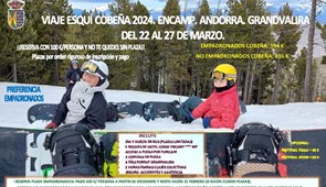 COMPLETO - Viaje de Esquí a Andorra en marzo de 2024.