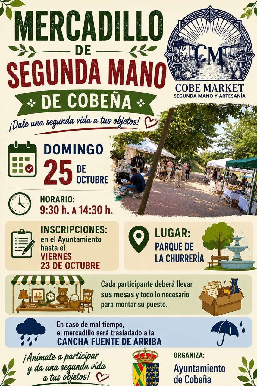 Mercadillo de Segunda Mano | Octubre 2026