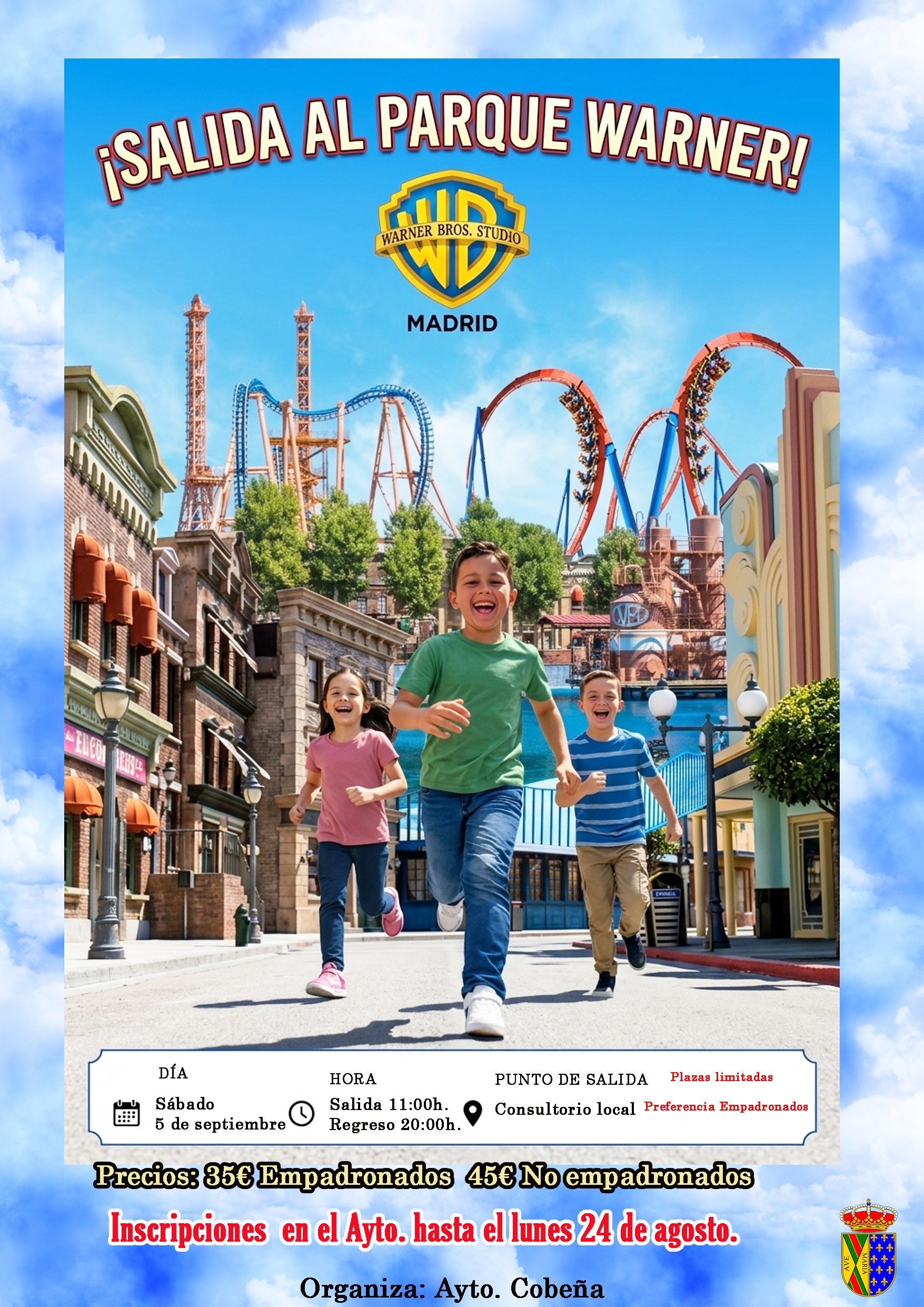 Salida al Parque Warner | Septiembre 2026