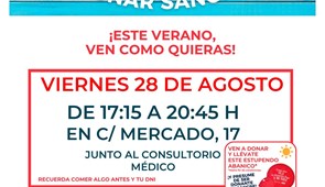 Donación de sangre | Agosto 2026