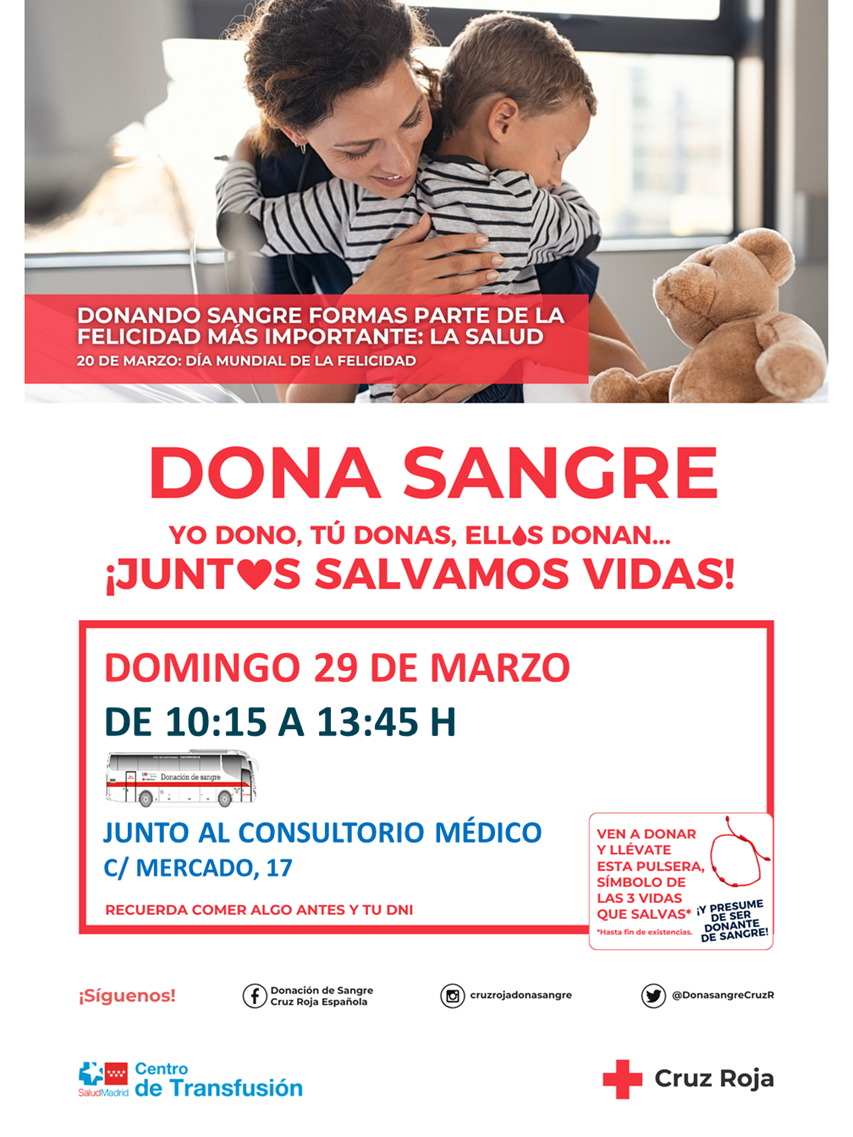 Donación de sangre | Marzo 2026