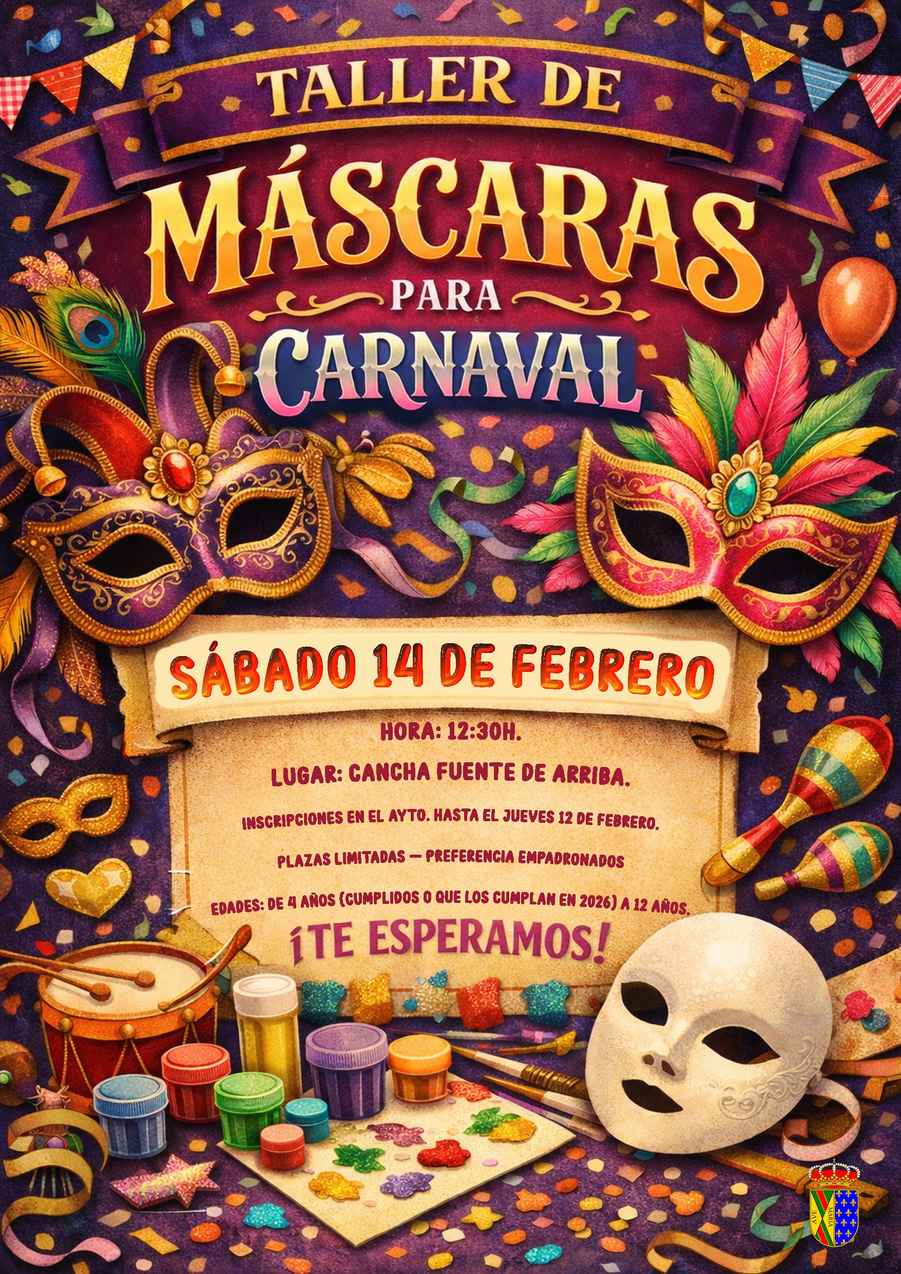 Taller de Máscaras | Carnaval 2026