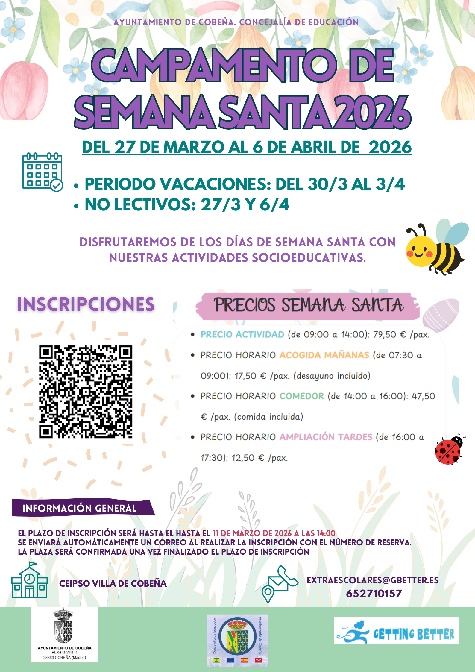 Campamento Urbano - Semana Santa 2026